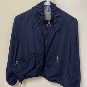 Blue kids pullover jacket